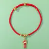 Joyería de Cuerda Multicolor Tejida a Mano en Nuevo Estilo Chino, Diseño Unisex, Moda Nacional de Tendencia, Accesorio de Mano de Estilo Nicho