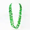 Calle. Collar de Patrick Verde Hoja de San Patricio Fiesta Collar de Fiesta Collar de Cuentas de Plástico
