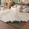 Tapete removível e lavável em estilo minimalista italiano para sala de estar, área grande, fácil de limpar, sem lavagem, tapete de cabeceira de quarto, fácil de limpar, antiderrapante