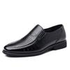Zapatos de cuero talla grande para hombre de vestir de negocios zapatos para hombre transfronterizos primavera y otoño transpirables casual para mediana edad zapatos de papá una generación de pelo