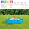 INTEX 28205 Piscina redonda de 8 pies con estructura de tubos juego infantil al aire libre piscina con soporte piscina de juegos para jardín doméstico