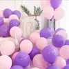 Balão de 10 Polegadas Espessado Redondo Balão de Aniversário Decoração de Festa Layout de Casamento Balão Doce Espessado Macaron