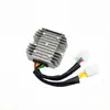 Regulador de voltagem de silicone para motocicleta CH125 seis fios CH125 CH150 CN250 1986-2001 regulador de voltagem de cinco fios