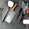Juego de cuchillo de cocina y tabla de cortar Yangjiang, una combinación de herramientas dos en uno, un juego completo de utensilios de cocina para uso doméstico, que incluye una tabla de cortar y tres herramientas de cocina