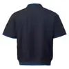 Camiseta de Manga Corta con Borde Cosido Estilo Retro Intelectual de Minoría Down con Diseño Old Money, Algodón Cleanfit