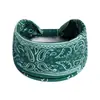 Faixa de Cabelo Colorida Retrô Europeia e Americana Castanha Padrão Paisley Edição Larga Headband Esportes Yoga Headwear Elástico Mulheres