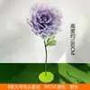 Apertura y Cierre Mecánico Eléctrico Malla de Alambre de Flor Floristería Decoración de Ventana de Evento Apertura y Cierre Automático Flores Artificiales Adornos de Flor