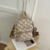 Mochila para Mujer 2026 Nueva Moda Estilo Coreano Estampada Estudiante Simple Bolso Escolar Moderno Casual Gran Capacidad Mochila de Viaje