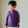 Suéter infantil novo outono e inverno masculino e feminino suéter infantil de cashmere gola alta parcial suéter infantil atacado