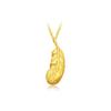 Tienda de Oro Colgante de Pluma Chapado en Oro Imitación de Oro Colgante Duro de Oro 3D Libro Rojo Celebridad de TikTok Internet Colgante de Collar de Pluma