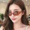 Gafas de Sol Ovaladas Retro Estilo Europeo y Americano para Fotografía Callejera al Aire Libre Nueva Moda Chica Popular Protección Solar Ciclismo Gafas de Sol Transfronterizas