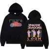 Banda Imagine Dragons - Tour Loom 2024 Novo Álbum Moletons
