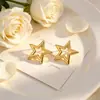 Aretes Metálicos Texturizados Retro Personalizados con Varios Estilos a Elegir, Estilo Ligero y Maduro, Aretes Sencillos para el Día a Día al por Mayor