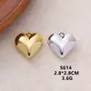 Corrente para Celular com Pingente de Coração 3D Brilhante Transfronteiriça Tendência Bolsa Charme Galvanizado Acessórios de Joia DIY