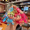 Kros desenho animado Crayon Shin-chan figura cosplay fofa presente chaveiro pingente de bolsa presente de máquina de garra chaveiro