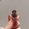 Exquisito Pasador Lateral Completo de Diamantes para Mujer, Pinza Pequeña para Flequillo, Pasador de Princesa, Pinza de Tiburón Pequeña para Peinados Semirecogidos, Pasador para Cabello Suelto