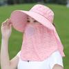 Chapéu de Algodão para Colheita de Chá, Chapéu Feminino de Proteção Solar, Chapéu de Proteção Solar de Alta Qualidade, Chapéu Anti-UV para Pessoas de Meia-Idade e Idosas, Chapéu de Sol para Trabalho Agrícola