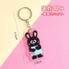 Llavero Colgante Animales de Dibujos Animados Creativos de Acrílico Impresión a Doble Cara Llavero Mochila Estudiante Colgante Lindo Adorno Regalo Venta al por Mayor