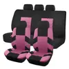 Funda de Asiento de Ajuste a Presión con Forma de Media Luna para Comercio Exterior Transfronterizo, Funda de Asiento de Tela de Malla con Patrón de Neumático, Modelo Universal para Todos los Vehículos, Fabricante de Fundas de Asiento