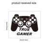 Pegatinas de pared con diseño de juego creativo TRUE GAMER para la sala de estar, el dormitorio y los deportes electrónicos. Decoración de pared.