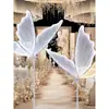 Luzes de corredor de casamento adereços borboletas luminosas decoração do local do casamento teto palco salão de casamento ornamentos de decoração