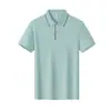 Camiseta Polo stretch de poliéster-algodão, 210g, 32 fios, manga curta, sensação fresca para uso externo no verão, vestuário corporativo com bordado e estampa