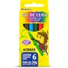 Lápis de Cor (fino) 06 Cores 24g