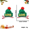 Nuevo Sombrero de Navidad para Mascotas Clip de Gorro de Navidad de Reno Gato y Perro Lindos Decoraciones para Fiesta de Navidad