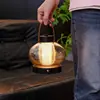 Luminária de Mesa Palácio Vintage para Decoração de Estudo e Quarto, Luminária de Cabeceira com Interruptor de Toque, Recarregável, Luz Noturna Ambiente Portátil