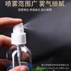 Botella de Spray de Plástico Transparente para Mascotas 30ml 50ml 100ml Botella Pequeña con Spray de Alcohol Botella de Relleno para Líquido Desinfectante Perfume