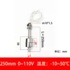 Acero Inoxidable 304 Alta Temperatura Flotador Único Interruptor de Nivel de Líquido Controlador de Nivel de Agua Sensor Automático de Alarma de Nivel Alto y Bajo