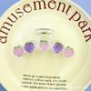 10CM cuentas de nube clip grande lindo corazón de niña dulce niños transparente pequeño fresco joyería horquilla tocado al por mayor