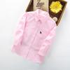 Camisa Blanca para Niño Primavera Ropa Infantil Camisa de Manga Larga Camisa Versátil para Niños Grandes de 3 a 14 Años Camisa de Primavera y Otoño