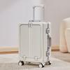 Yongsheng Maleta de Apertura Frontal 20 pulgadas Maleta de Cabina Maleta con Ruedas Nueva Maleta Seca Rueda Universal 24 pulgadas Caja con Contraseña Anticaída