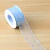 Cinta de algodón de burbujas de 2.5 cm para empaque de flores, atado de ramos, envoltorio de regalos, repostería casera y cinta decorativa