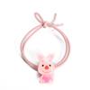 Luminoso desenho animado cabelo corda estilo coreano alta elástico elástico elástico cabelo faixa bonito porco urso acessórios para cabelo corda de cabelo para mulheres