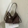 Bolso de gamuza para mujer, gran capacidad, estilo nuevo, moderno, versátil, retro, bolso de hombro, bolso cruzado, bolso tote, mochila multifuncional