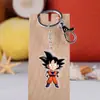 Versión Q del anime Dragon Ball llavero colgante de acrílico Rey Mono torankus colgante de bolsa de arroz de mono