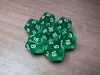 Dados Poliédricos Transparentes de 20 Caras de Colores Mixtos Multicolor para Juegos de Mesa y Juegos de Rol de Mesa, Suministro Directo del Extranjero Dados Acrílicos