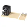 Alfombrilla de Silicona para Café Transfronteriza, Alfombrilla para Encimera de Cocina, Barra de Café, Alfombrilla Extraíble para Secar Platos