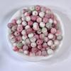 Suministro directo de fábrica cuentas de porcelana de dragón de 8 mm cuentas redondas esmaltadas cuentas de vidrio material para pulsera collar hecho a mano DIY