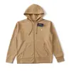 Sudadera con capucha de alta calidad para cruzar fronteras, modelo básico Paul Howard, bordado con logo de poni, chaqueta unisex con cremallera
