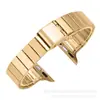 Adecuado para correas de Apple Watch, Cinturones delgados Huawei/Xiaomi para mujer, eslabones planos de bambú, correas para Applewatch/S7/S8