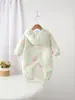Ropa Súper Linda para Salir de Bebé Celebridad de Internet para Niñas, Mameluco de Otoño para Bebés Pequeños de Pocos Meses, Mono de Otoño, Chaqueta de Doble Capa