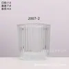 Venta al por mayor del fabricante Vasos de Vidrio Transparente para Velas, Portavelas de Aromaterapia, Adornos de Fragancia para Dormitorio, Portavelas de Vidrio Caseros con Fondo Grueso