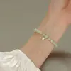 Pulsera con Perlas de Imitación Guofeng Lujo Ligero Nicho Exquisita Pulsera para Hermanas 2024 Nuevo Estilo Exquisita Pulsera de Regalo para Mujeres