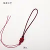 Cuerda tie-dye, nudo de la suerte, producto semiacabado, cuerda para manualidades hechas a mano, accesorios decorativos, cuerda trenzada, caja de regalo con cuerda a juego