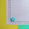 Flor Colorida de Cinco Pétalos Nuevo Dibujo Animado Hecho a Mano Pegamento de Crema Resina Accesorios Accesorios Pasador Pasador Funda de Teléfono Zapatos con Agujeros