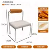 Asientos en cabina estilo cafetería coreana, Mesas y sillas de acero inoxidable para restaurante de barbacoa, Sofá con funda suave, Mesa y sillas sencillas y modernas para cafetería de té con leche