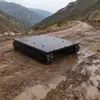 Montagem de Chassi com Esteiras Elétrico Controlado Remotamente, Montagem Mecânica de Chassi com Esteiras para Escavadeira Elétrica, Resistente ao Desgaste e Durável